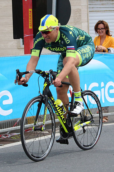 Oleg Tinkov under Giro d'Italia i 2015. Foto: Claudio Martino